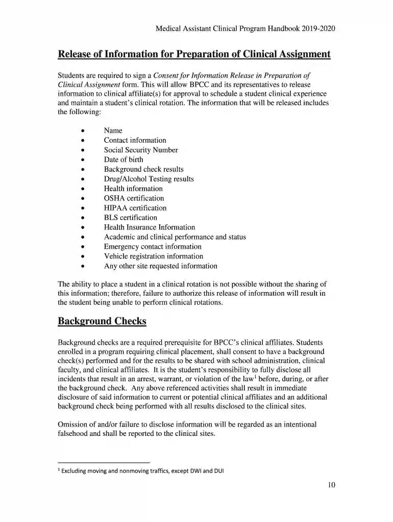 The BPCC faculty and administration reserves the right to make changes to the policies and Preview on Page 1