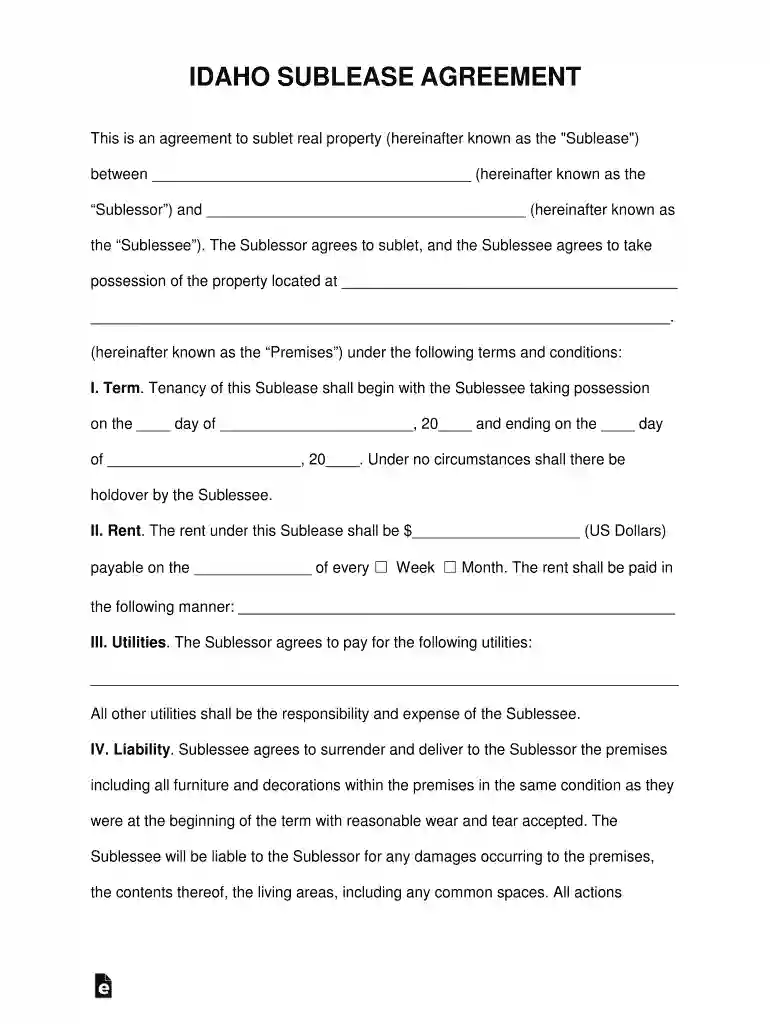 between (hereinafter known as the Preview on Page 1