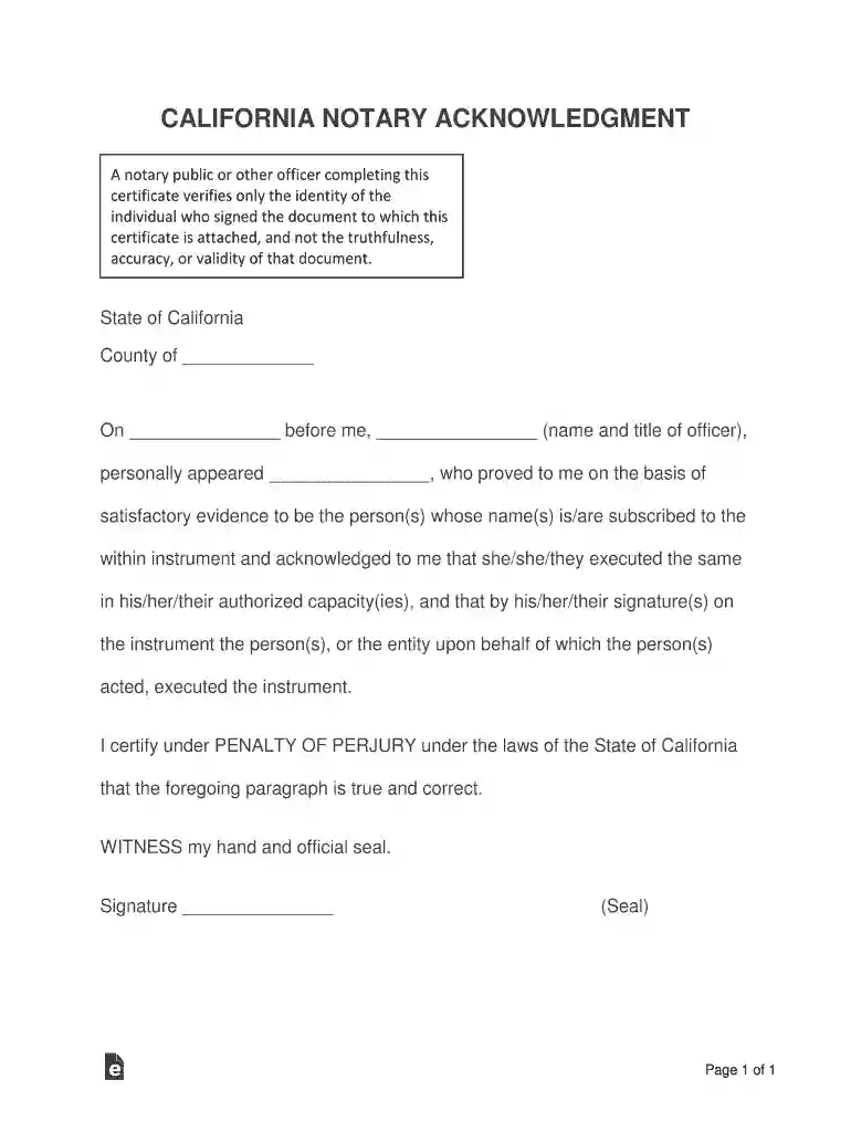 acknowledgment Preview on Page 1