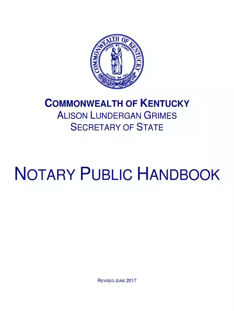 kentucky notary commission number lookup Preview on Page 1