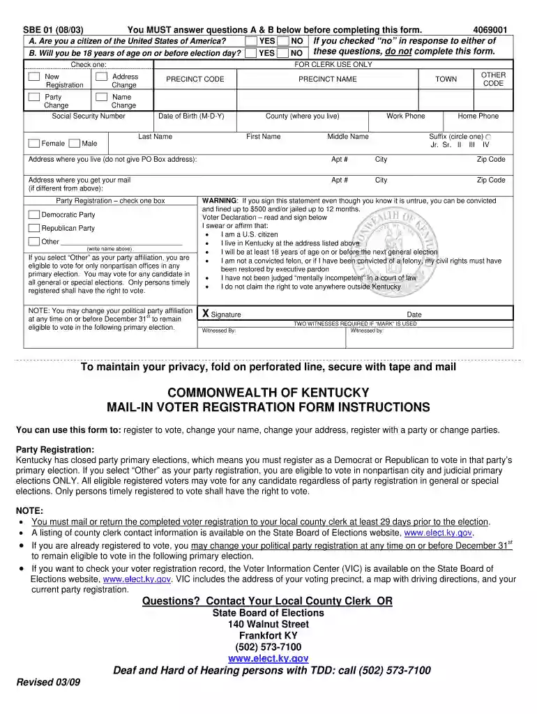 do you have to register to vote every year Preview on Page 1