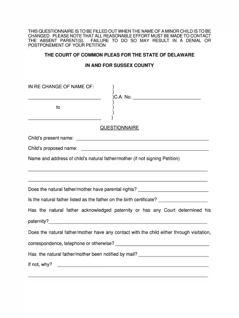 delaware name change Preview on Page 1