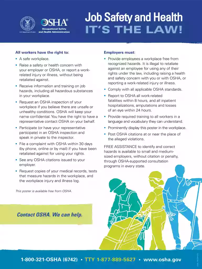 Workplace Safety and HealthU S Department of Labor Preview on Page 1