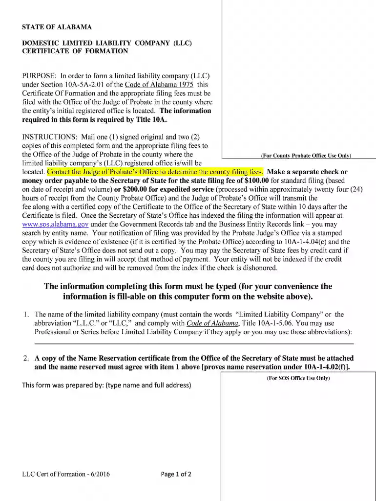 01 of the Code of Alabama 1975 this Preview on Page 1