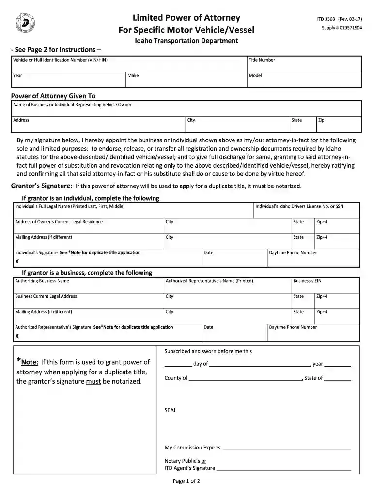 itd 3368 Preview on Page 1
