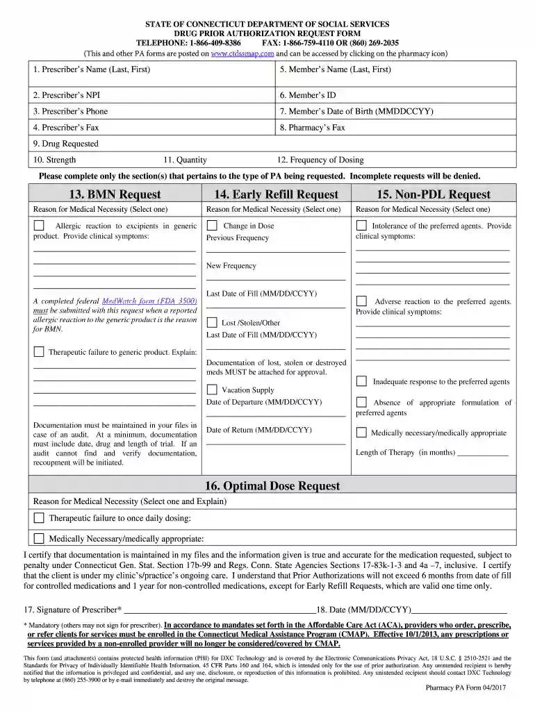 husky prior authorization form Preview on Page 1