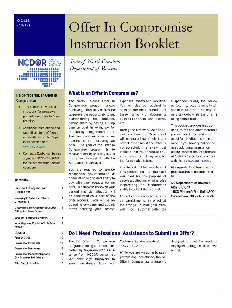 nc oic Preview on Page 1
