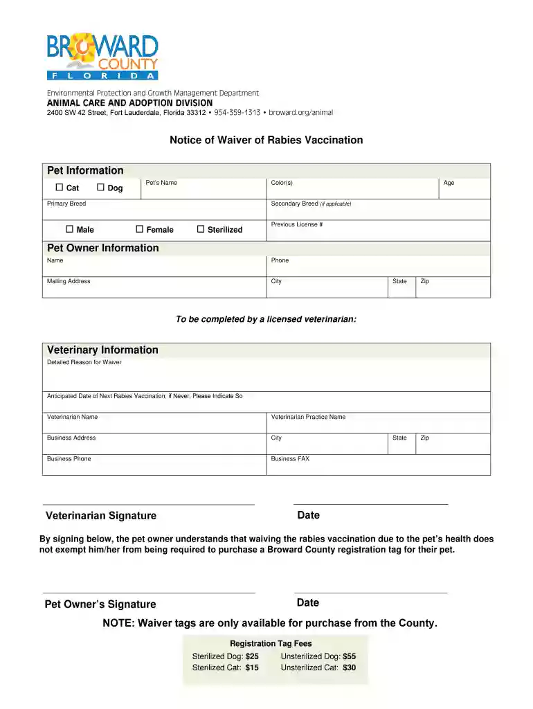 broward county rabies tag Preview on Page 1