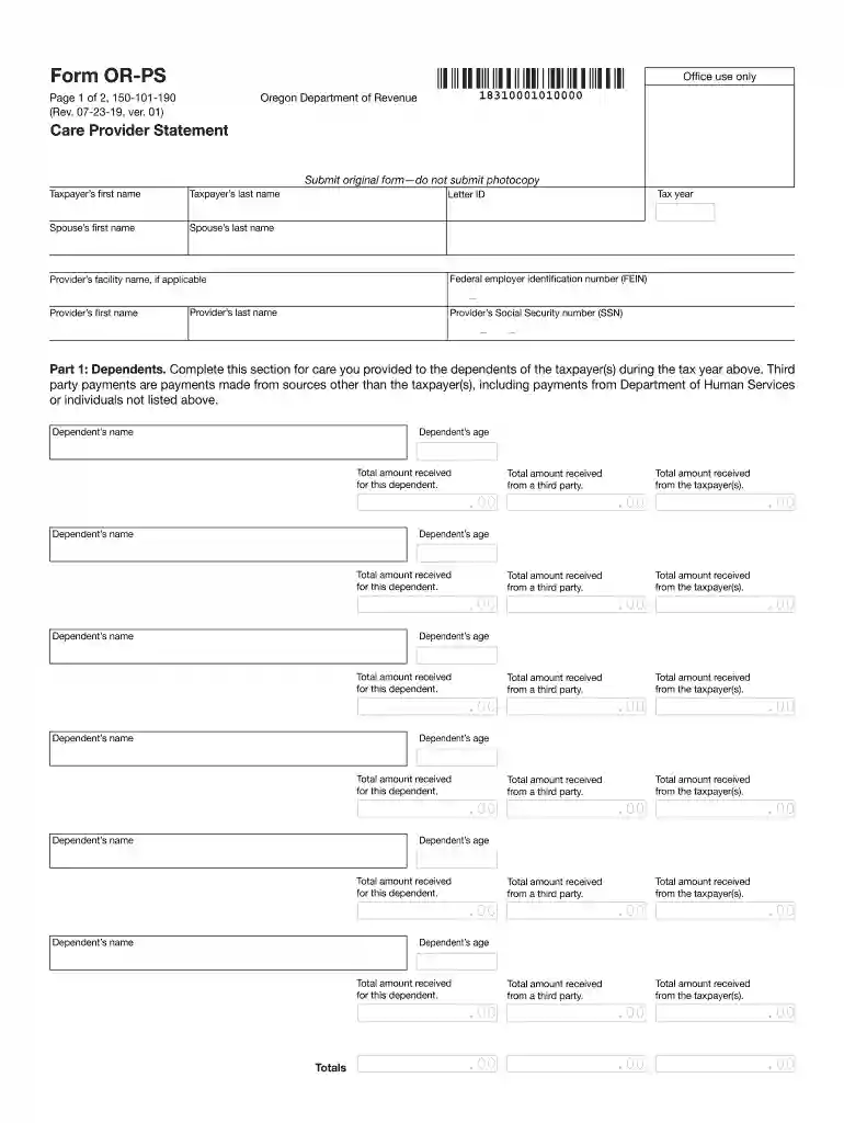 form or ps Preview on Page 1