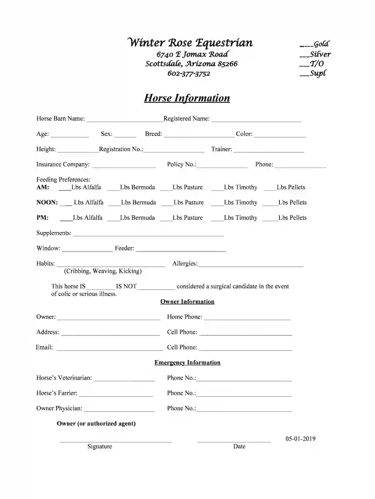 Winter Rose Equestrian Preview on Page 1