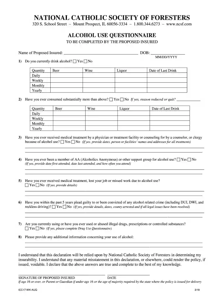 National Catholic Society Of Foresters - Better Business Bureau Preview on Page 1