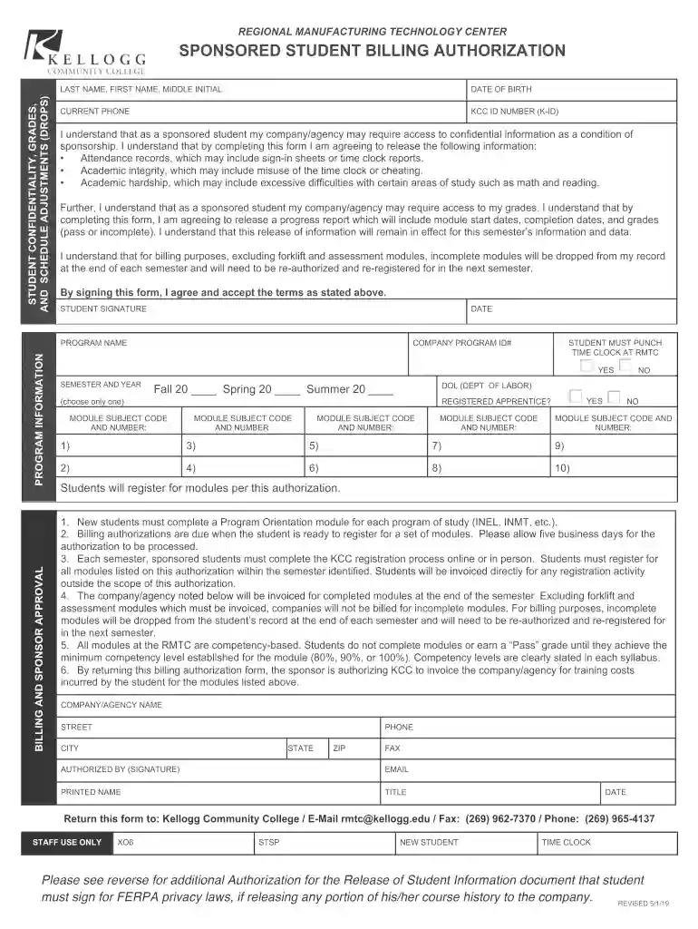 kellogg community college billing Preview on Page 1