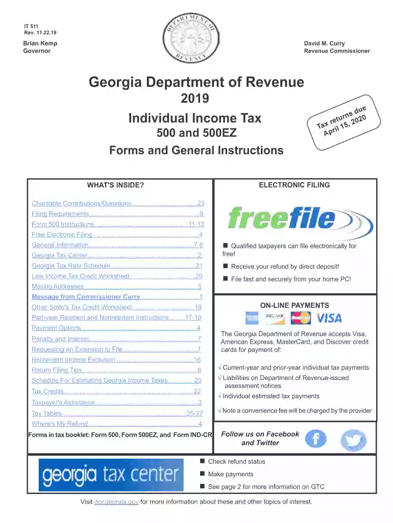 it 511 tax booklet Preview on Page 1