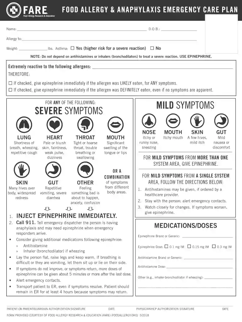 Medication Dispensing Consent Form - Hoffman Estates Park Preview on Page 1