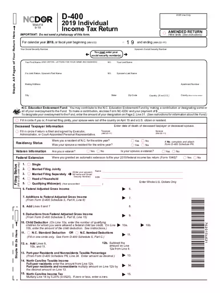 nc 400 instructions Preview on Page 1