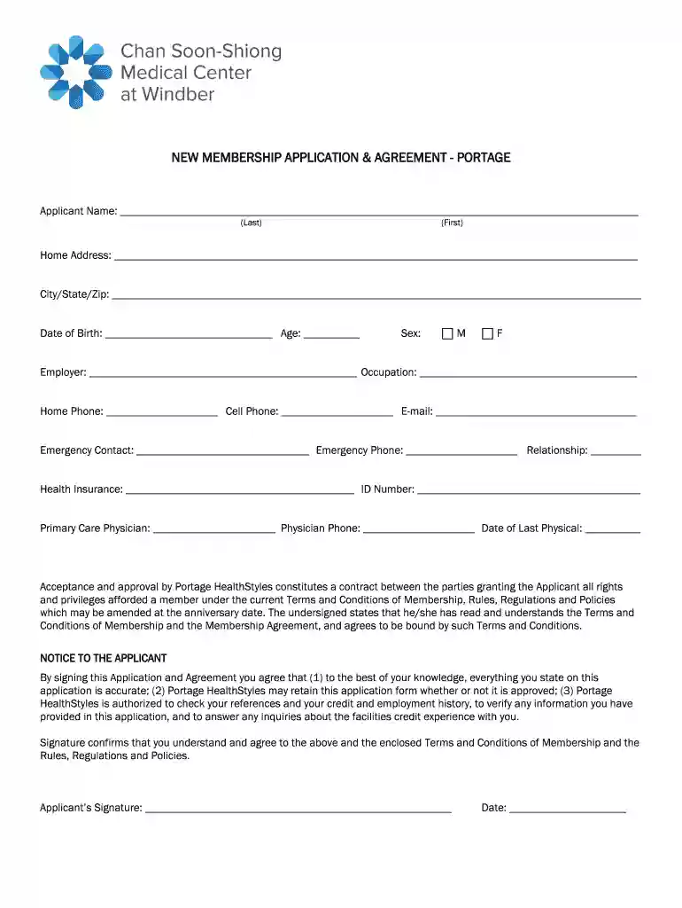 Organizational Membership Application - Citygate Network Preview on Page 1