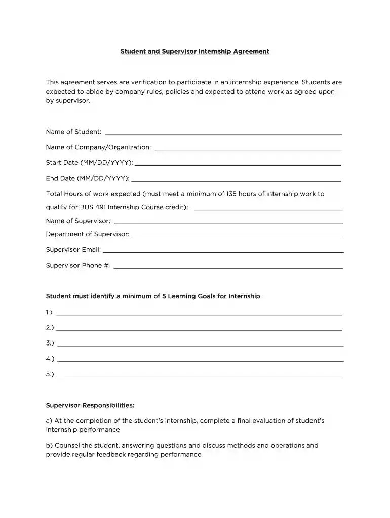 COUNSELING PRACTICUM AND INTERNSHIP FORMS 1 Student Preview on Page 1