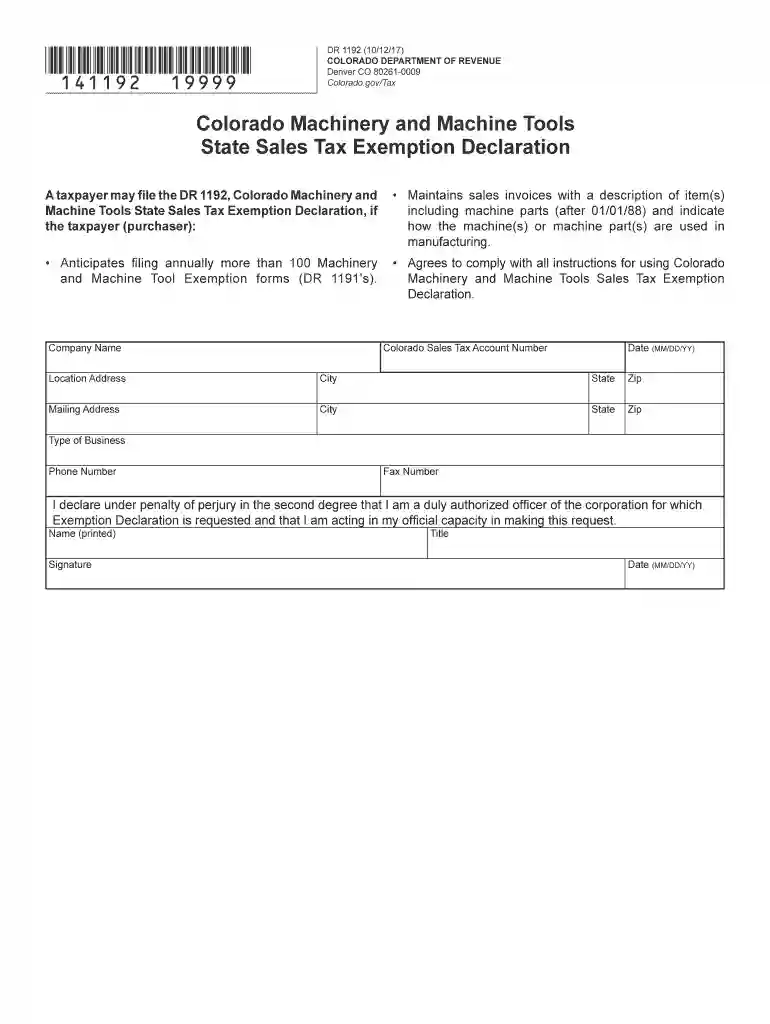 machine declaration form Preview on Page 1
