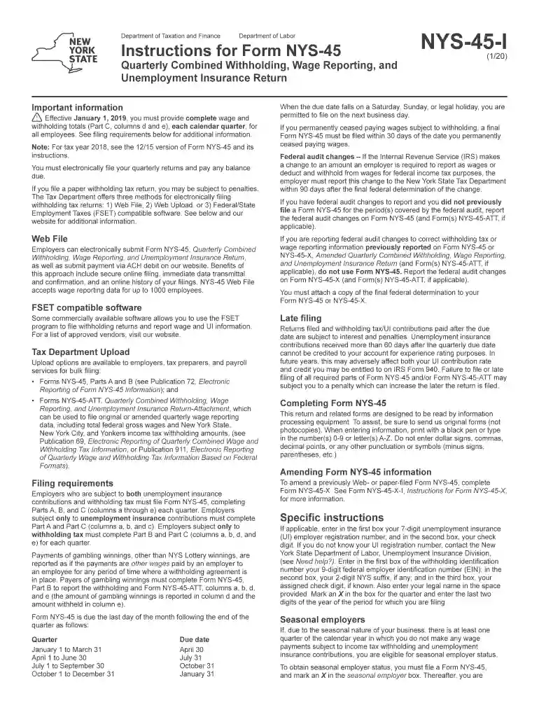 nys 45 webfile Preview on Page 1