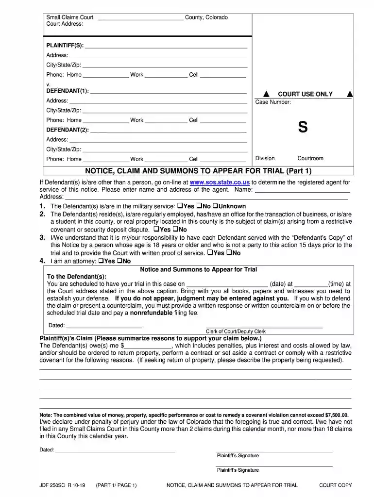 Instructions for Complaint for Divorce with Minor Children ... Preview on Page 1