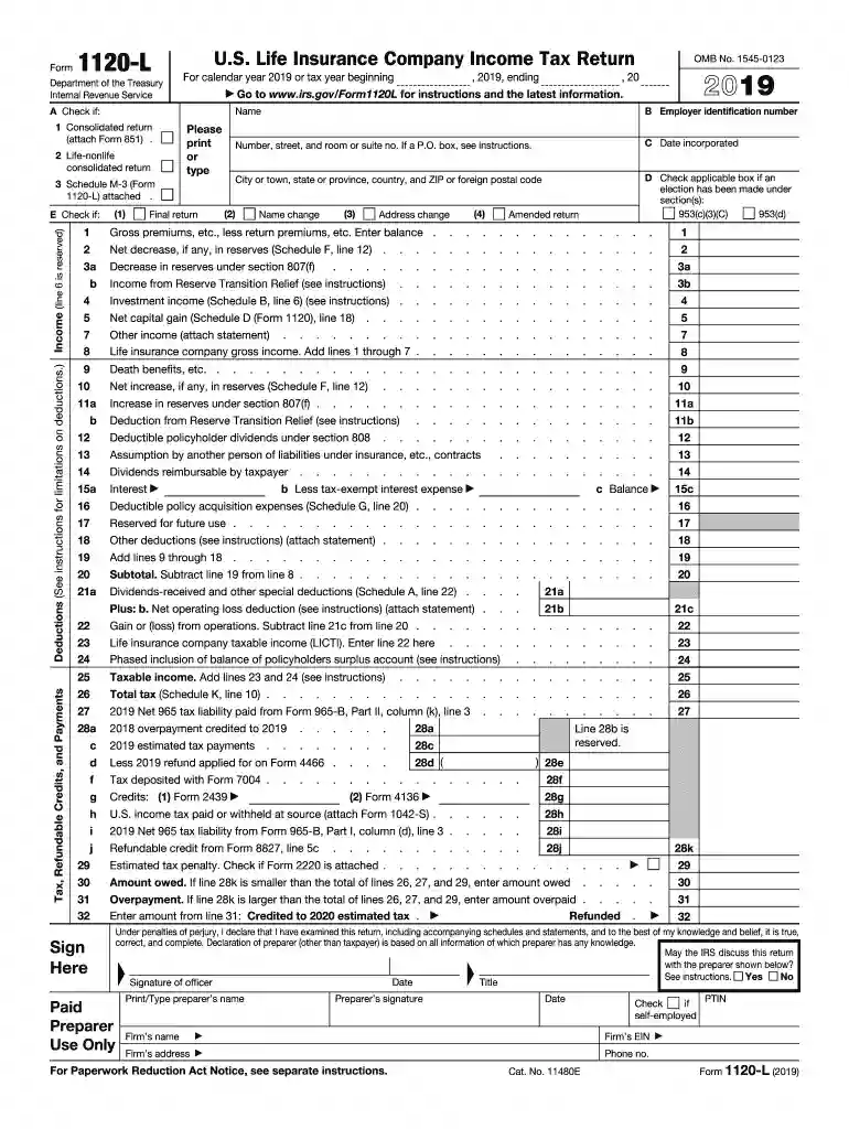 form 1120 schedule l Preview on Page 1