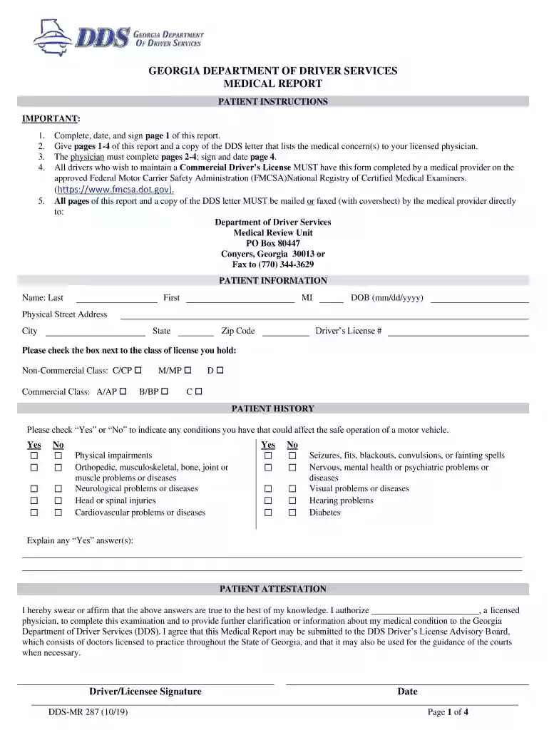 dds mr 287 Preview on Page 1