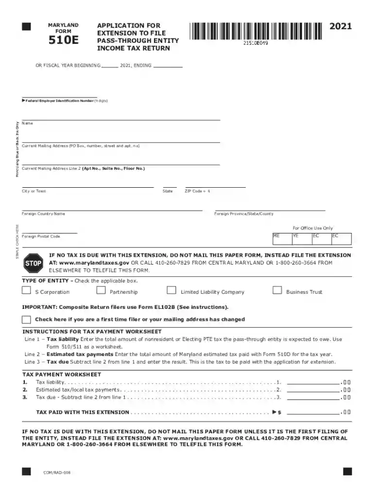 2022 maryland income tax return Preview on Page 1