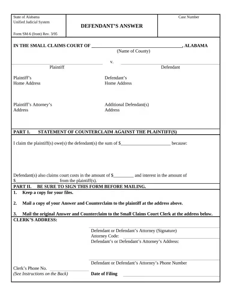 alabama counterclaim Preview on Page 1