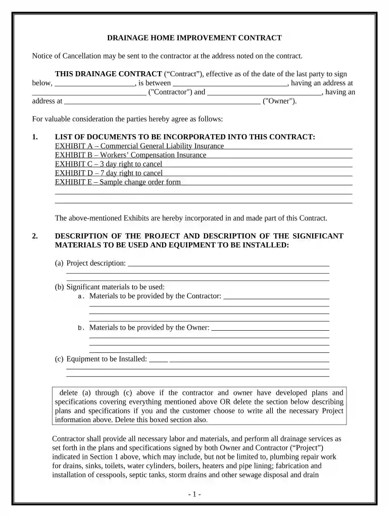 california contract contractor Preview on Page 1