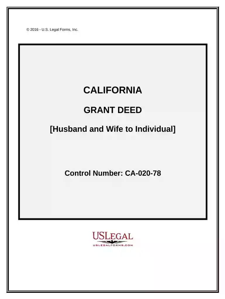 ca grant deed Preview on Page 1