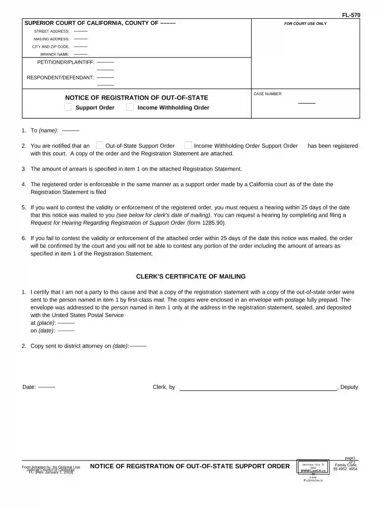 notice out order Preview on Page 1