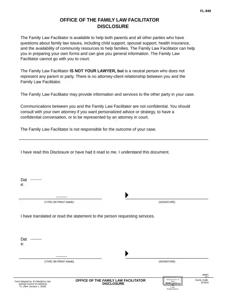 california family law Preview on Page 1