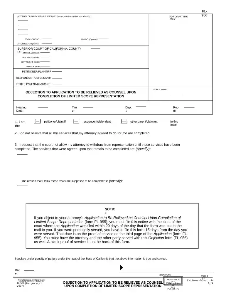 california deposition objections cheat sheet Preview on Page 1