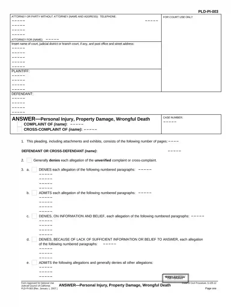 wrongful death Preview on Page 1