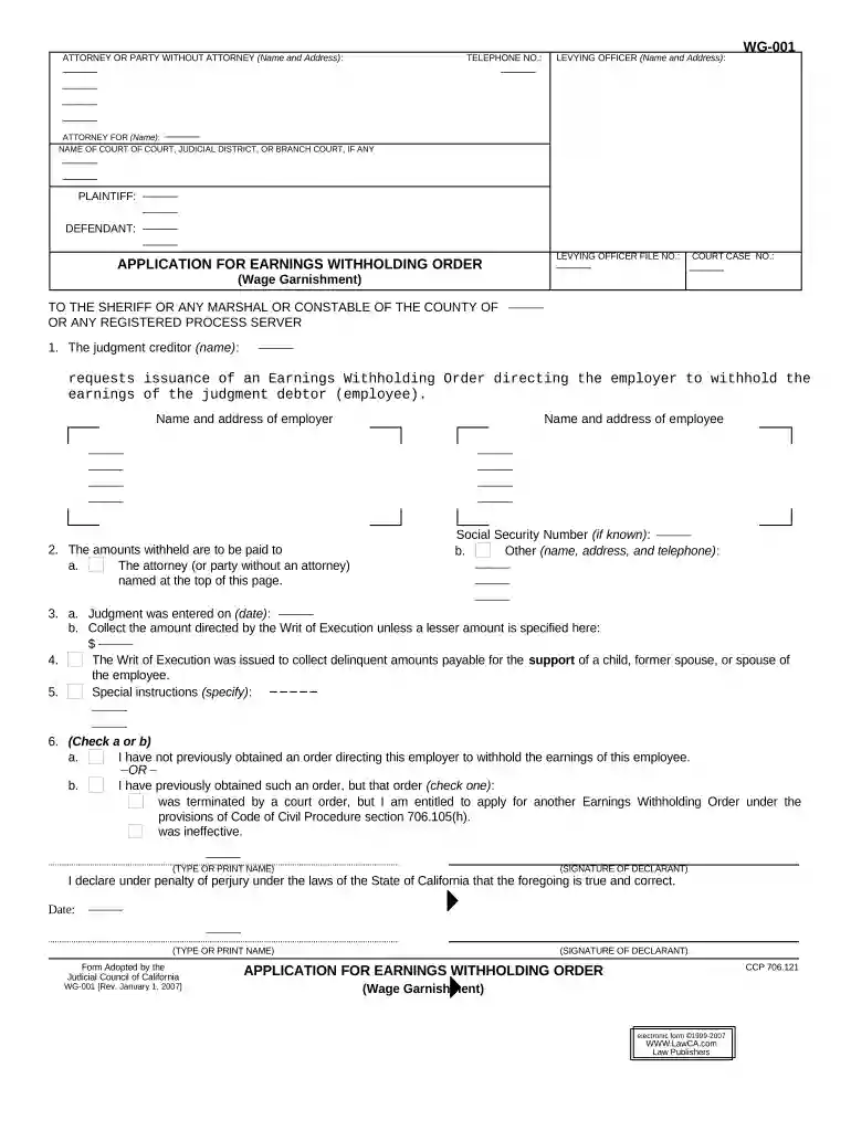 california wage Preview on Page 1
