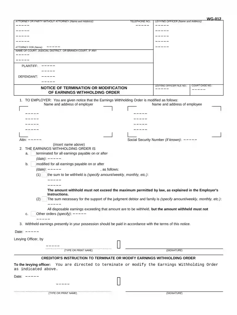 ca modification Preview on Page 1