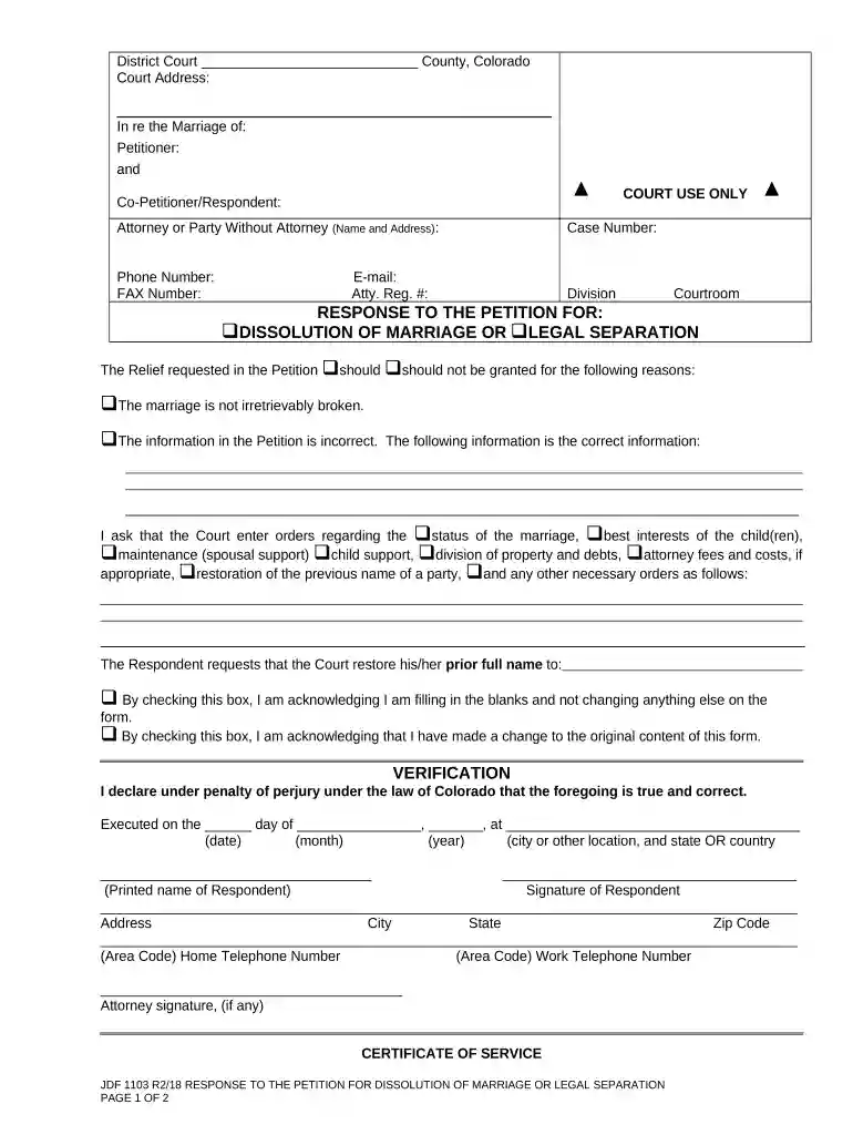 marriage legal separation Preview on Page 1