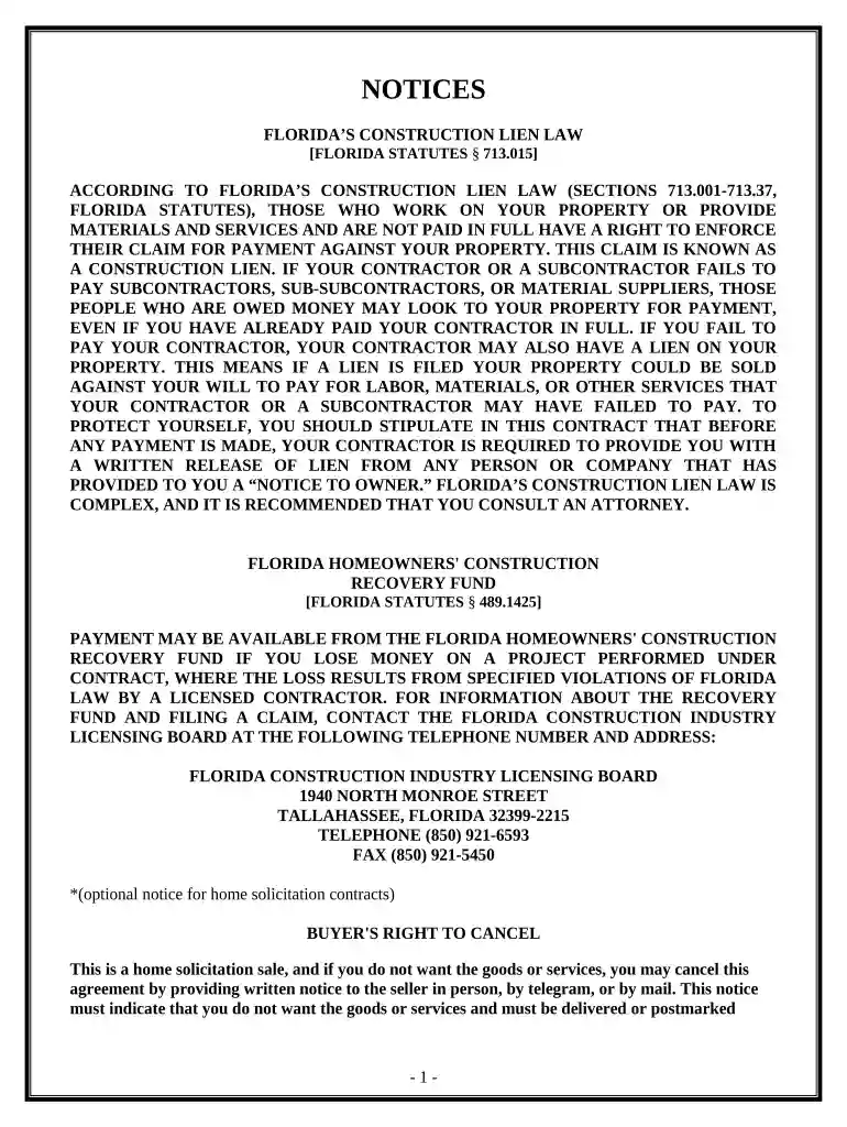 paving contract Preview on Page 1