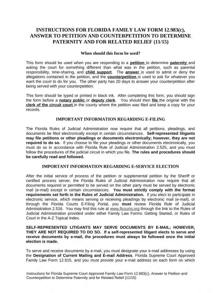 fl petition Preview on Page 1