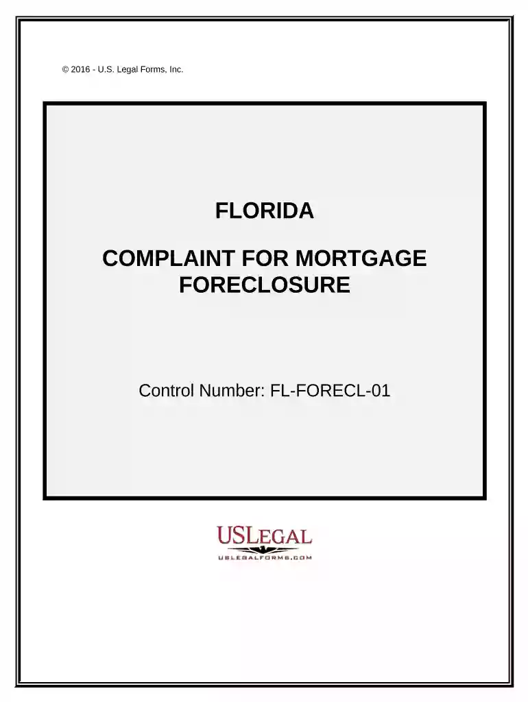 fl foreclosure Preview on Page 1