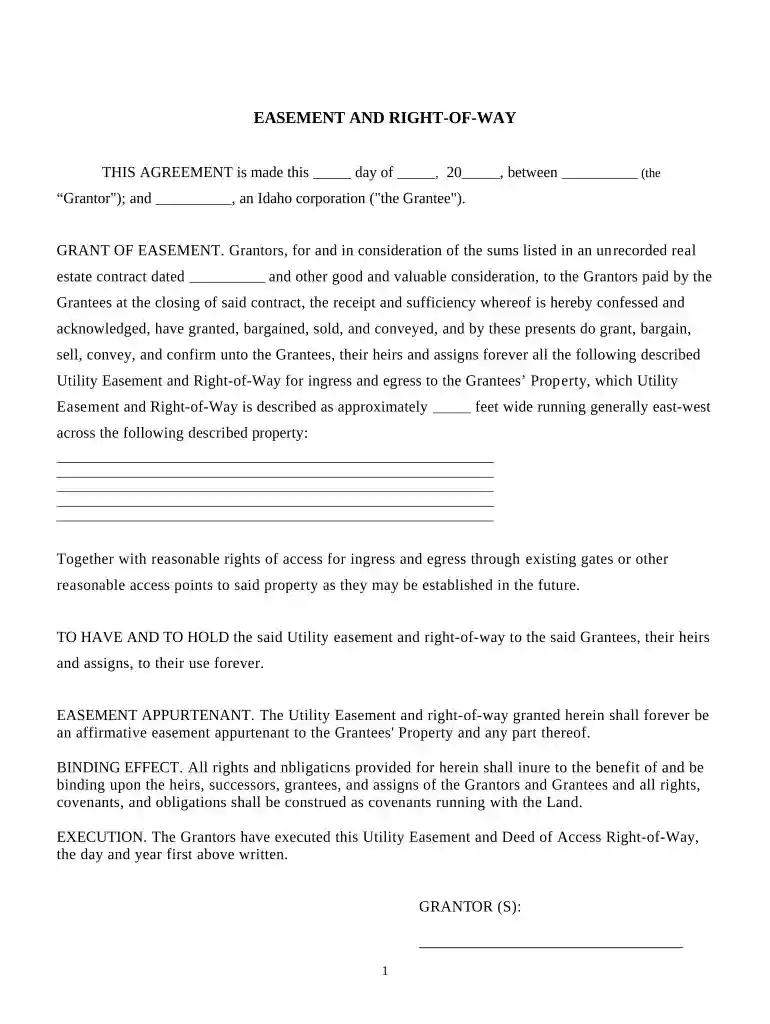 affirmative easement Preview on Page 1