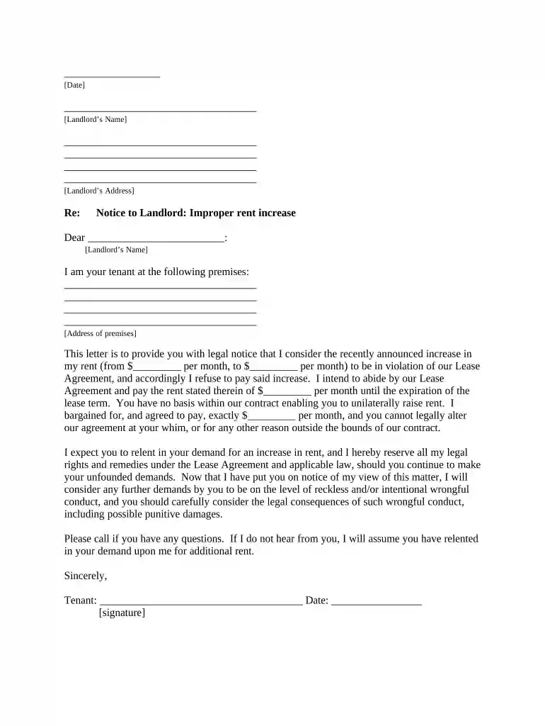 kansas tenant notice Preview on Page 1