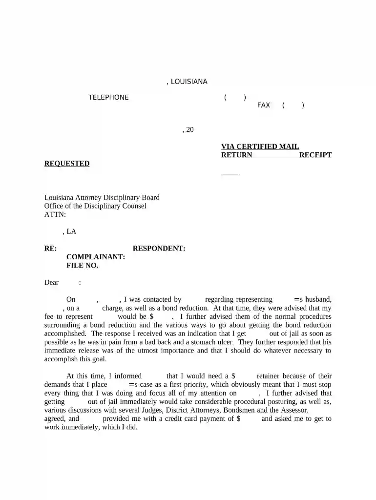 louisiana disciplinary board Preview on Page 1