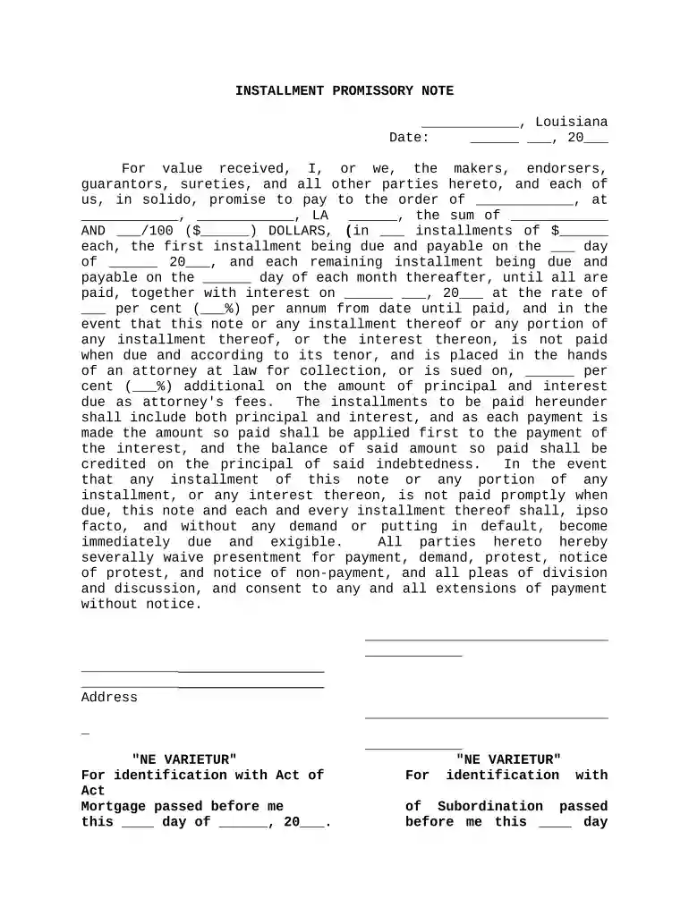ne varietur Preview on Page 1