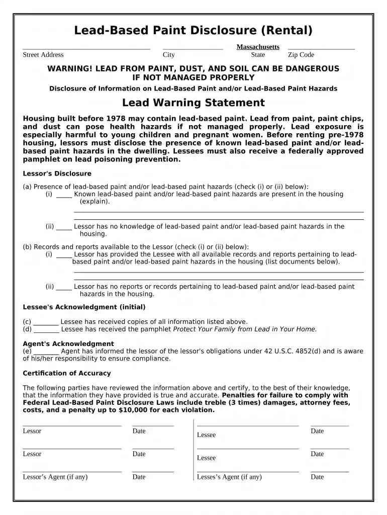 lead certificate ma Preview on Page 1