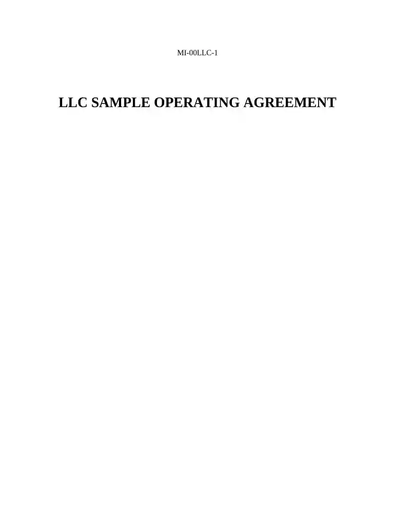add owner to llc in mi Preview on Page 1
