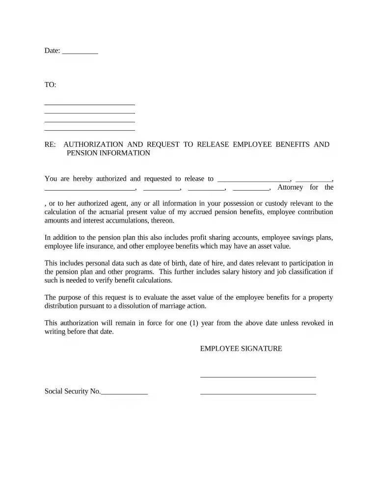 request benefits Preview on Page 1