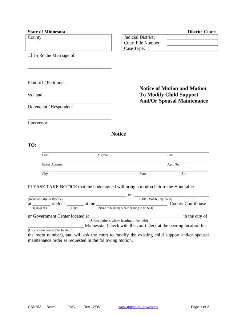 mnchildsupportonline Preview on Page 1
