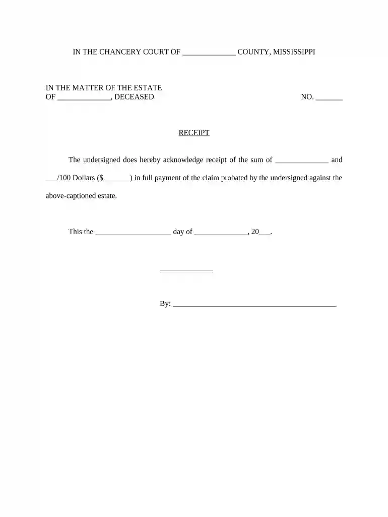 mississippi claim Preview on Page 1