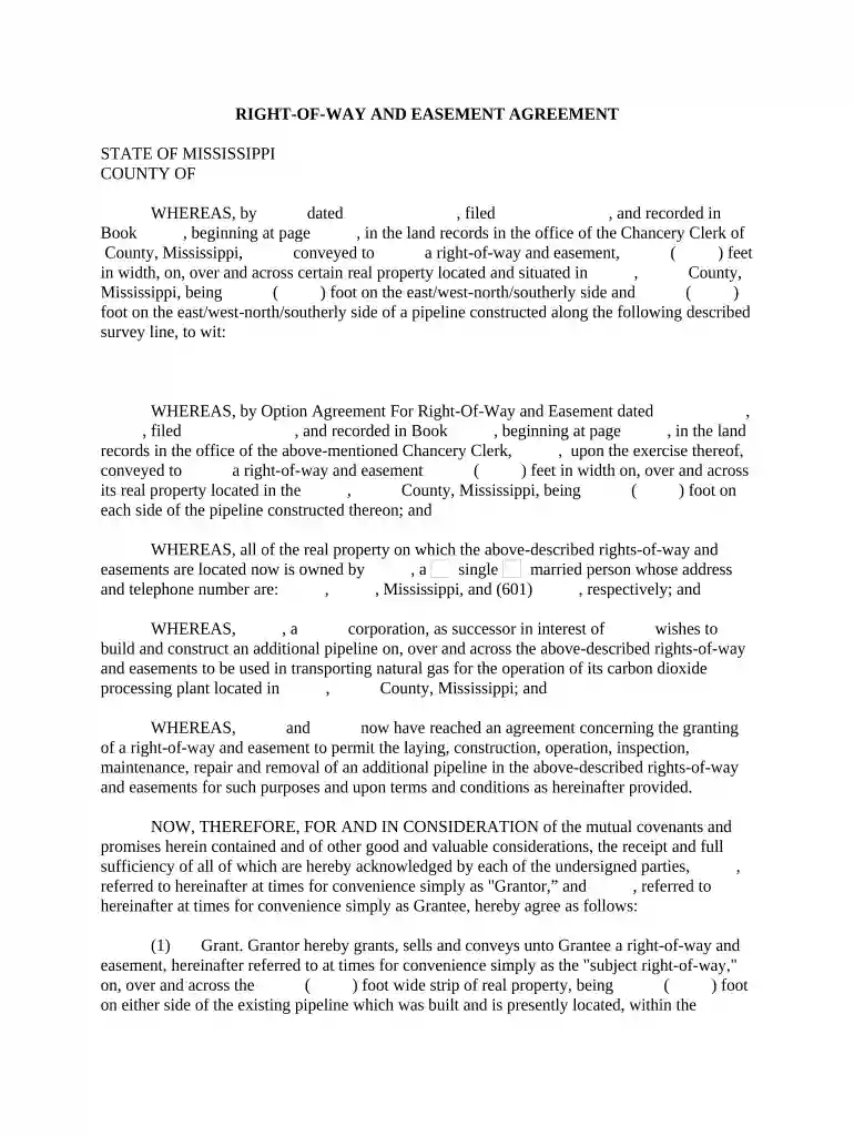 can a property owner block an easement Preview on Page 1